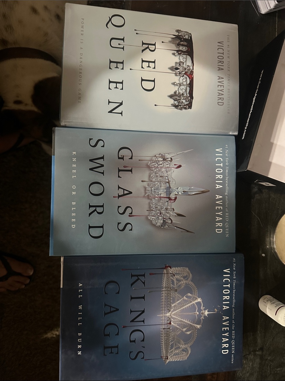 3 books from Red Queen Series by Victoria Aveyard- Young Adult Fantasy